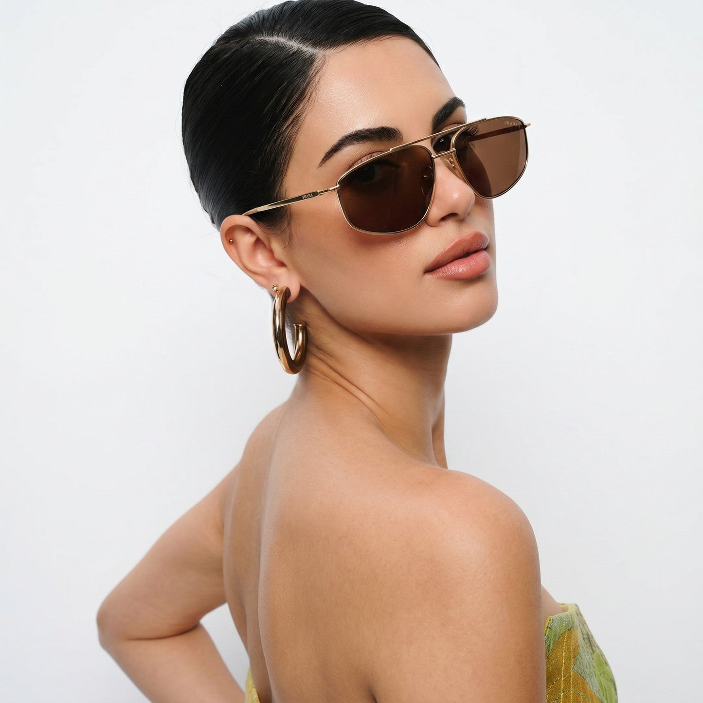Prad Geometric Aviator - Vichyluxury