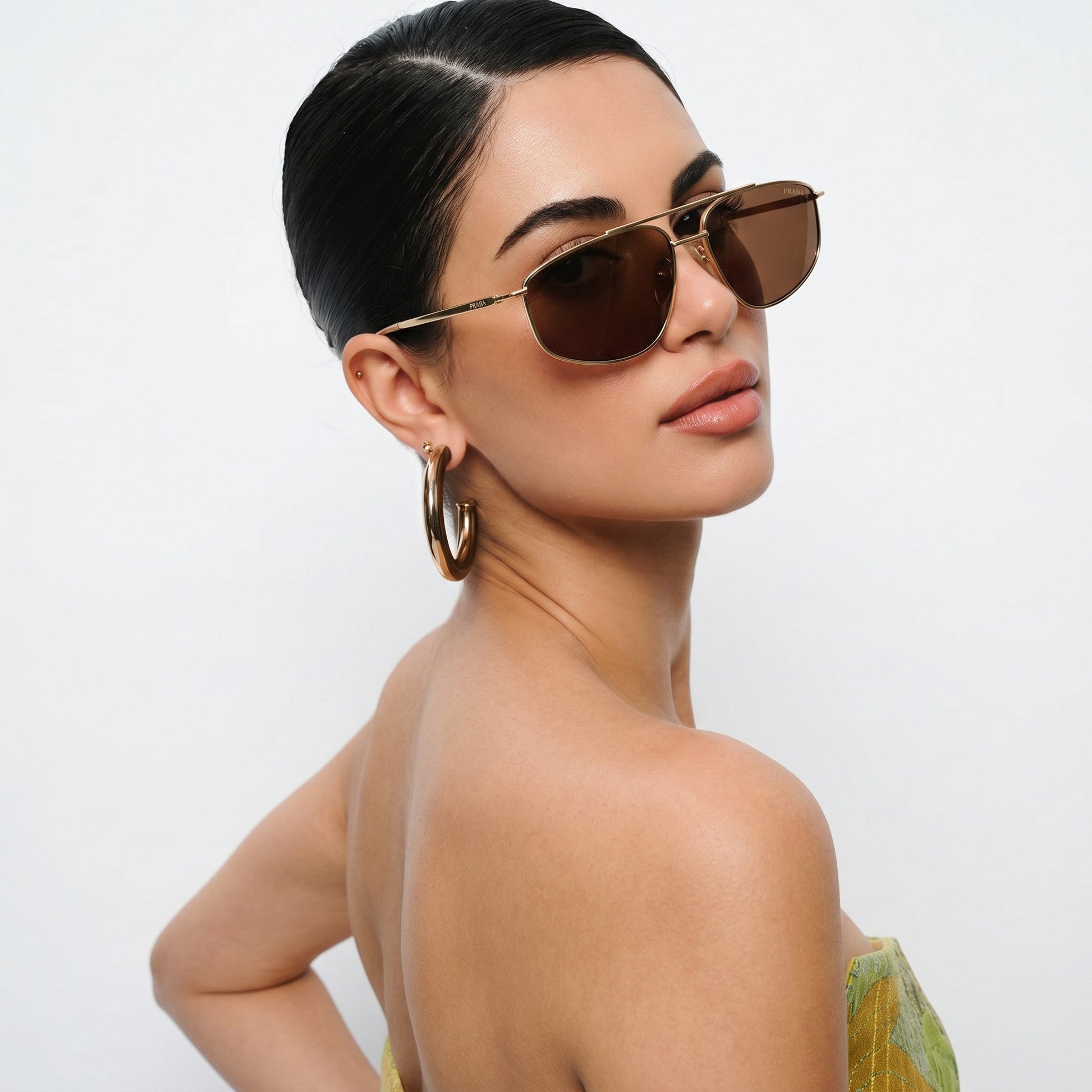 Prad Geometric Aviator - Vichyluxury
