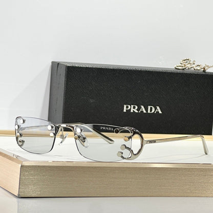Prad Rimless Studded - Vichyluxury