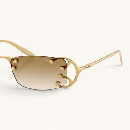 Prad Rimless Studded - Vichyluxury
