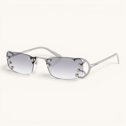 Prad Rimless Studded - Vichyluxury