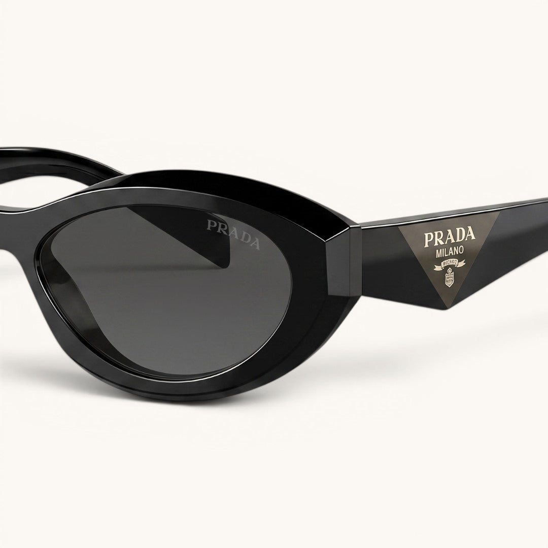 Prad Symbole Cat - Eye Noir - Vichyluxury
