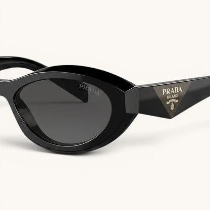 Prad Symbole Cat - Eye Noir - Vichyluxury