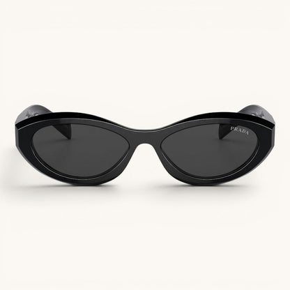 Prad Symbole Cat - Eye Noir - Vichyluxury