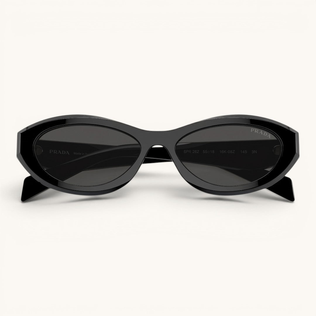 Prad Symbole Cat - Eye Noir - Vichyluxury