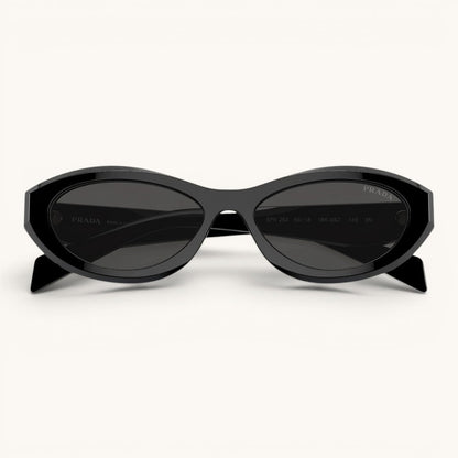 Prad Symbole Cat - Eye Noir - Vichyluxury