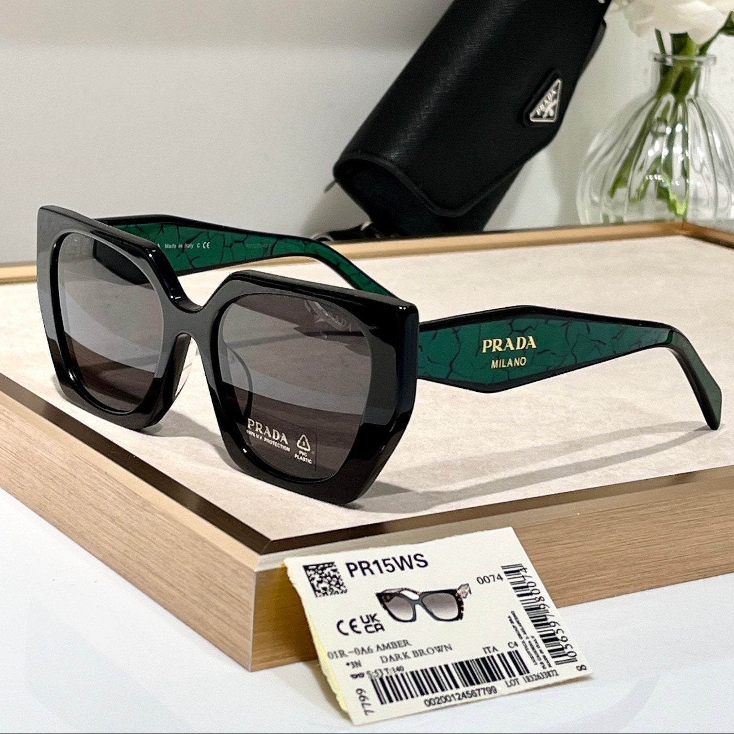 Prad Symbole Havana Burgundy - Vichyluxury
