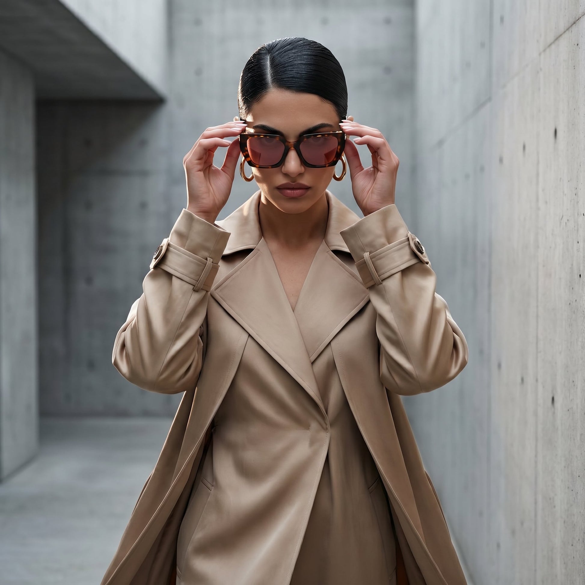 Prad Symbole Havana Burgundy - Vichyluxury