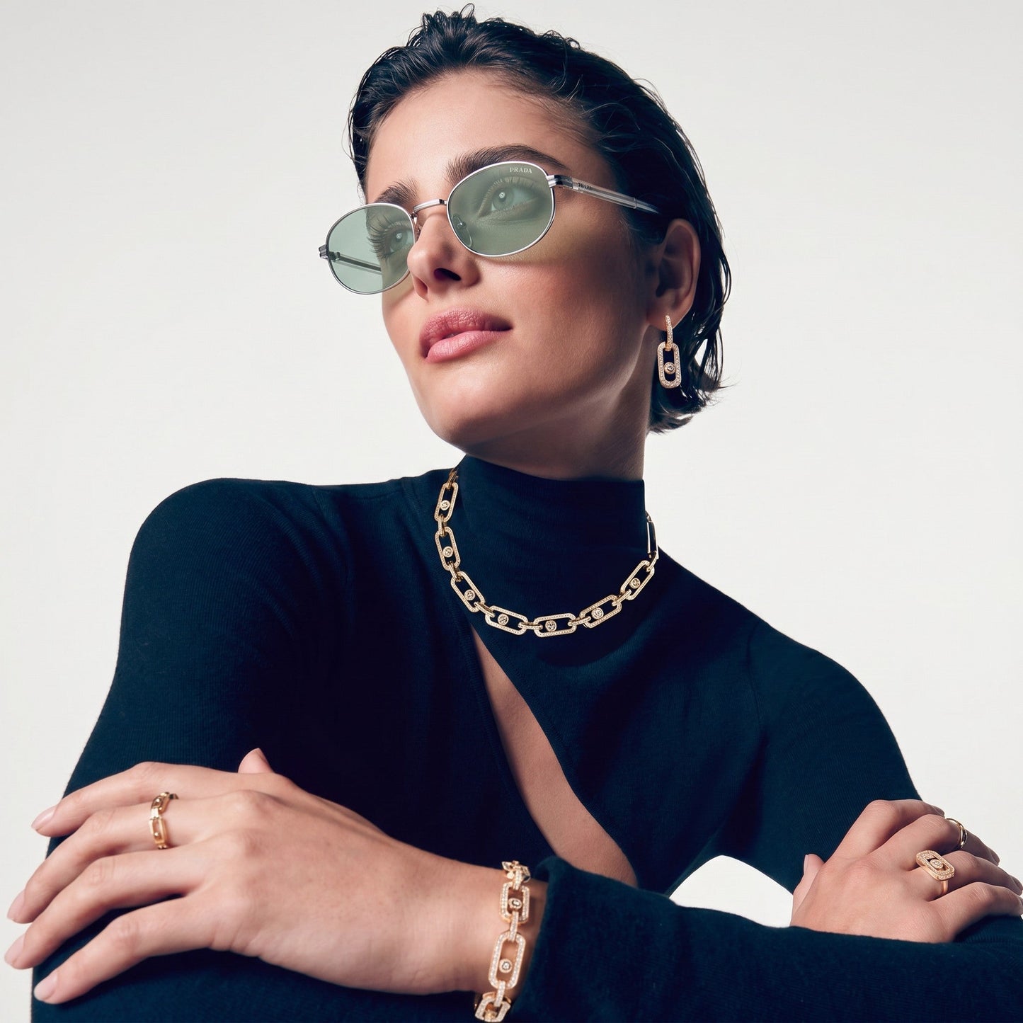 Prad Vintage Metal Oval - Vichyluxury