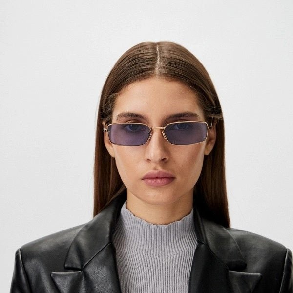 Prad Vintage Metal Rectangle - Vichyluxury