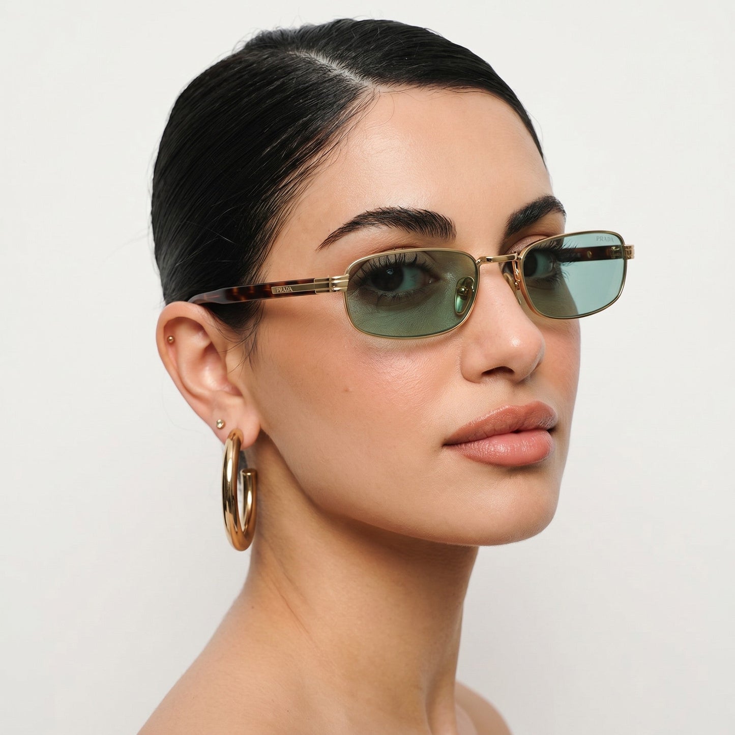 Prad Vintage Metal Rectangle - Vichyluxury