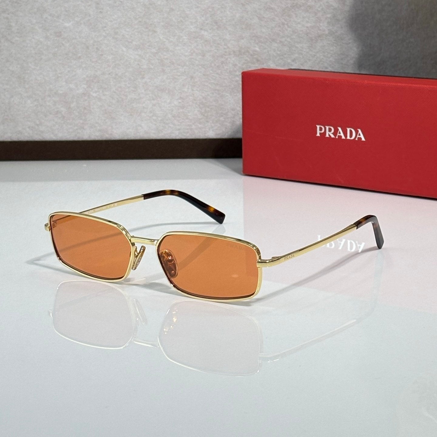Prad Vintage Metal Rectangle - Vichyluxury