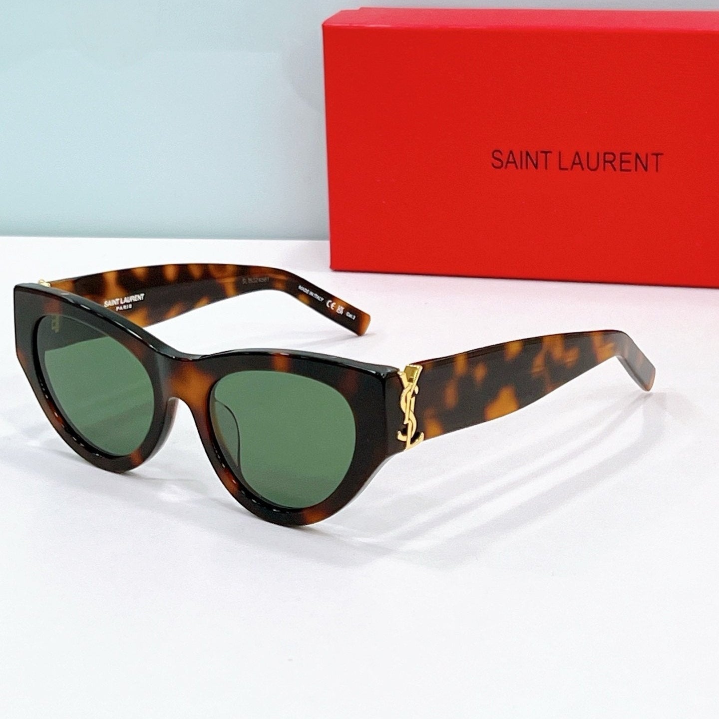 Sain Lauren Cat - Eye Havana - Vichyluxury