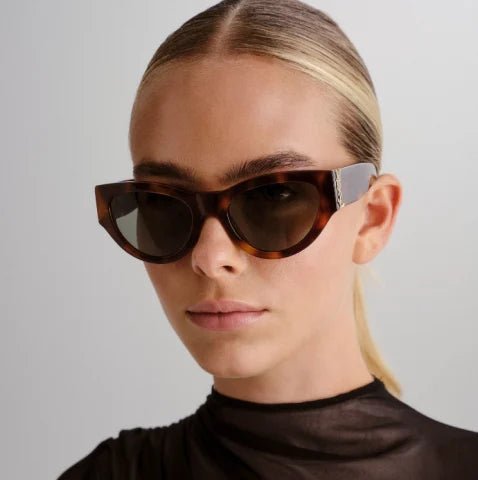 Sain Lauren Cat - Eye Havana - Vichyluxury