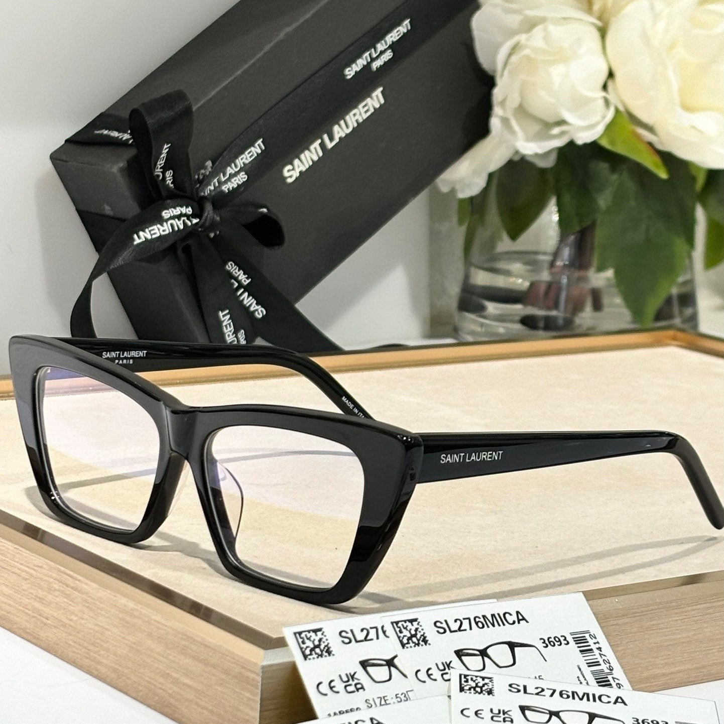 Sain Lauren Mica Noir - Vichyluxury