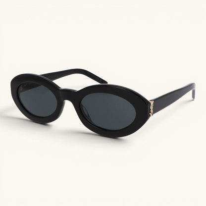 Sain Lauren Retro Oval Havana - Vichyluxury