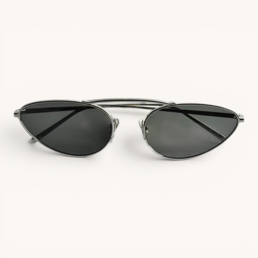 Sain Lauren Sleek Oval Aviator - Vichyluxury