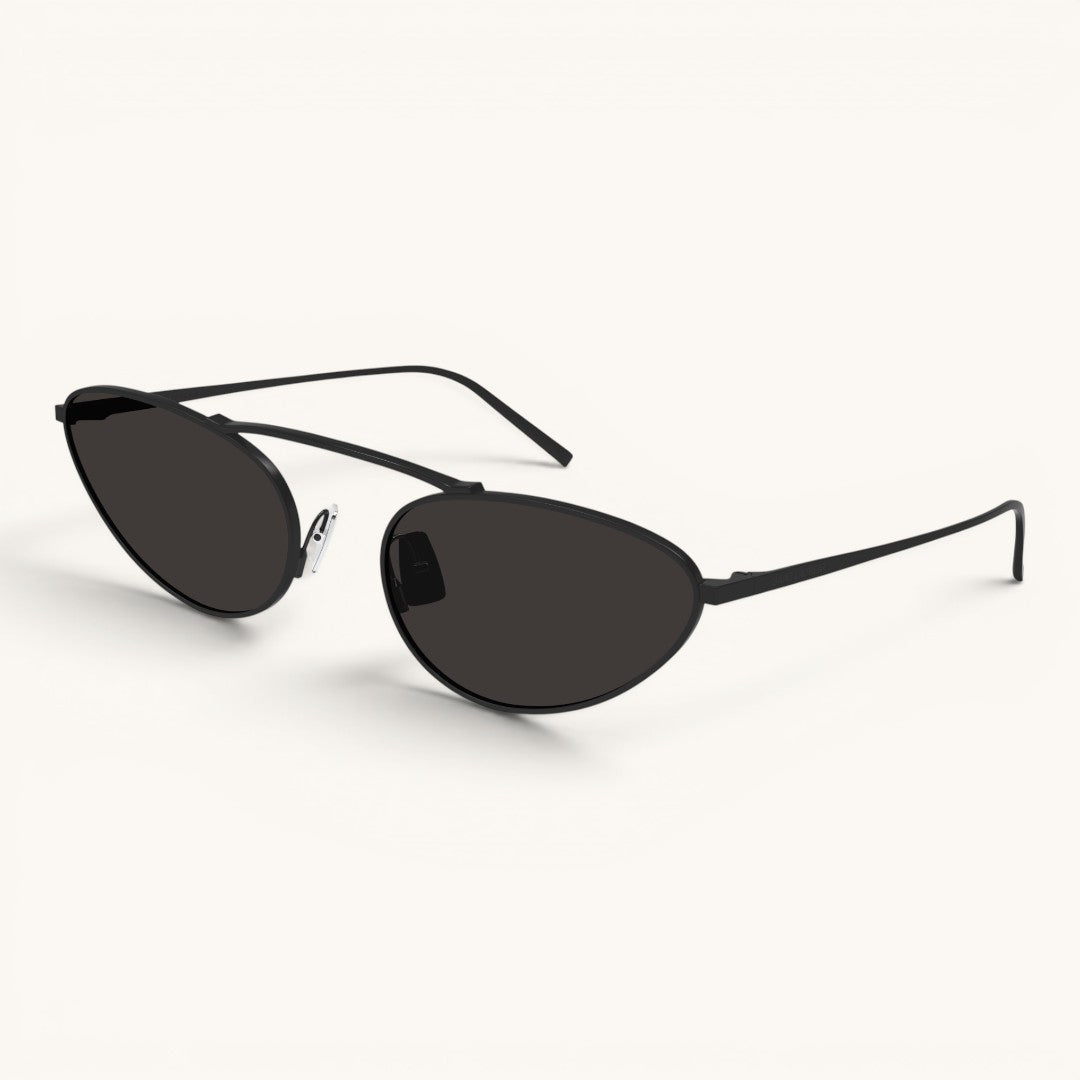 Sain Lauren Sleek Oval Aviator - Vichyluxury