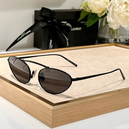 Sain Lauren Sleek Oval Aviator - Vichyluxury
