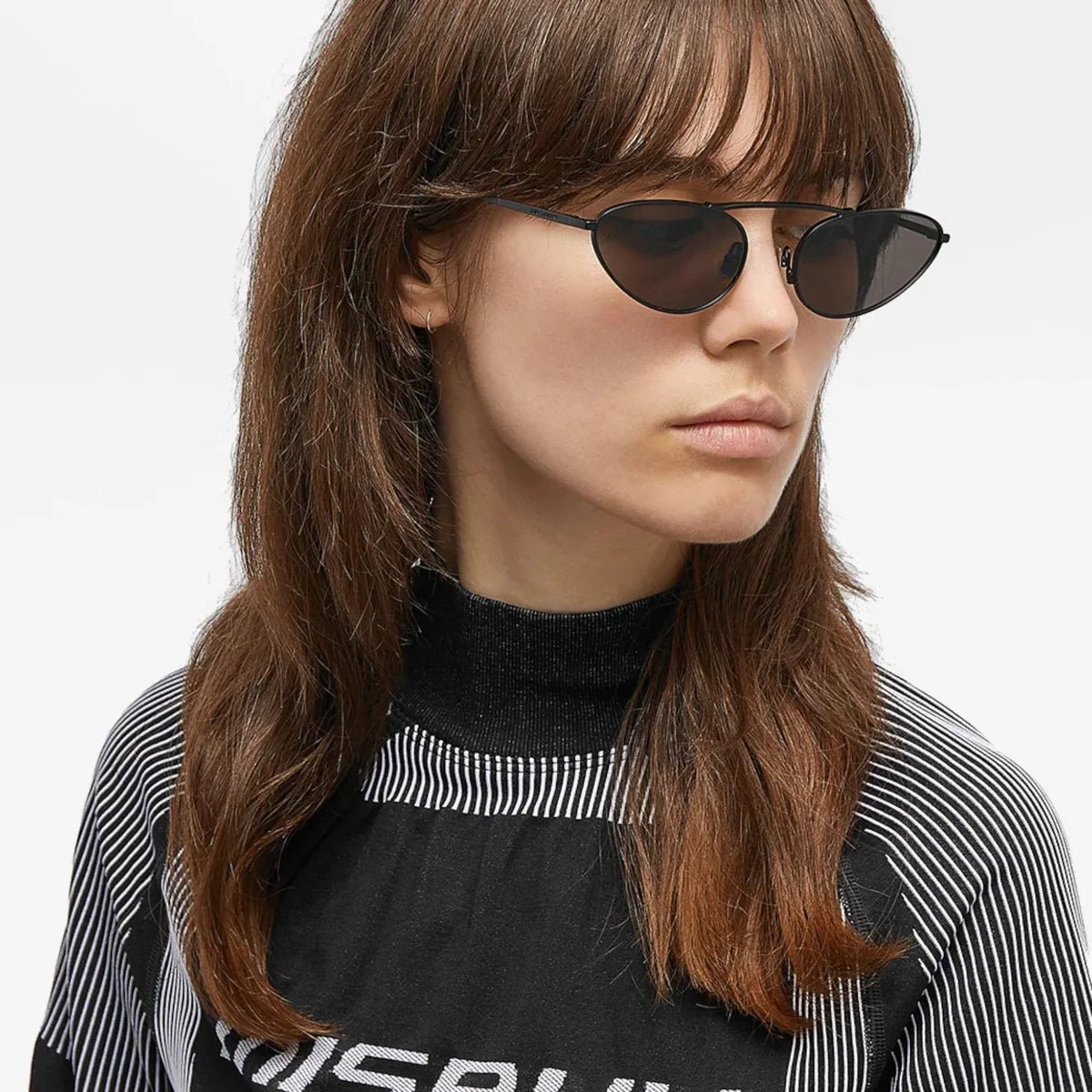 Sain Lauren Sleek Oval Aviator - Vichyluxury