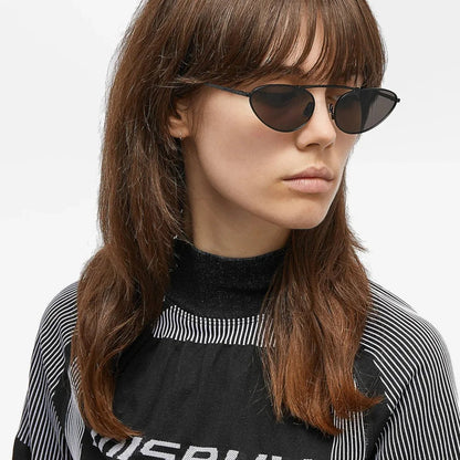 Sain Lauren Sleek Oval Aviator - Vichyluxury