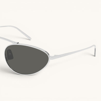 Sain Lauren Sleek Oval Aviator - Vichyluxury