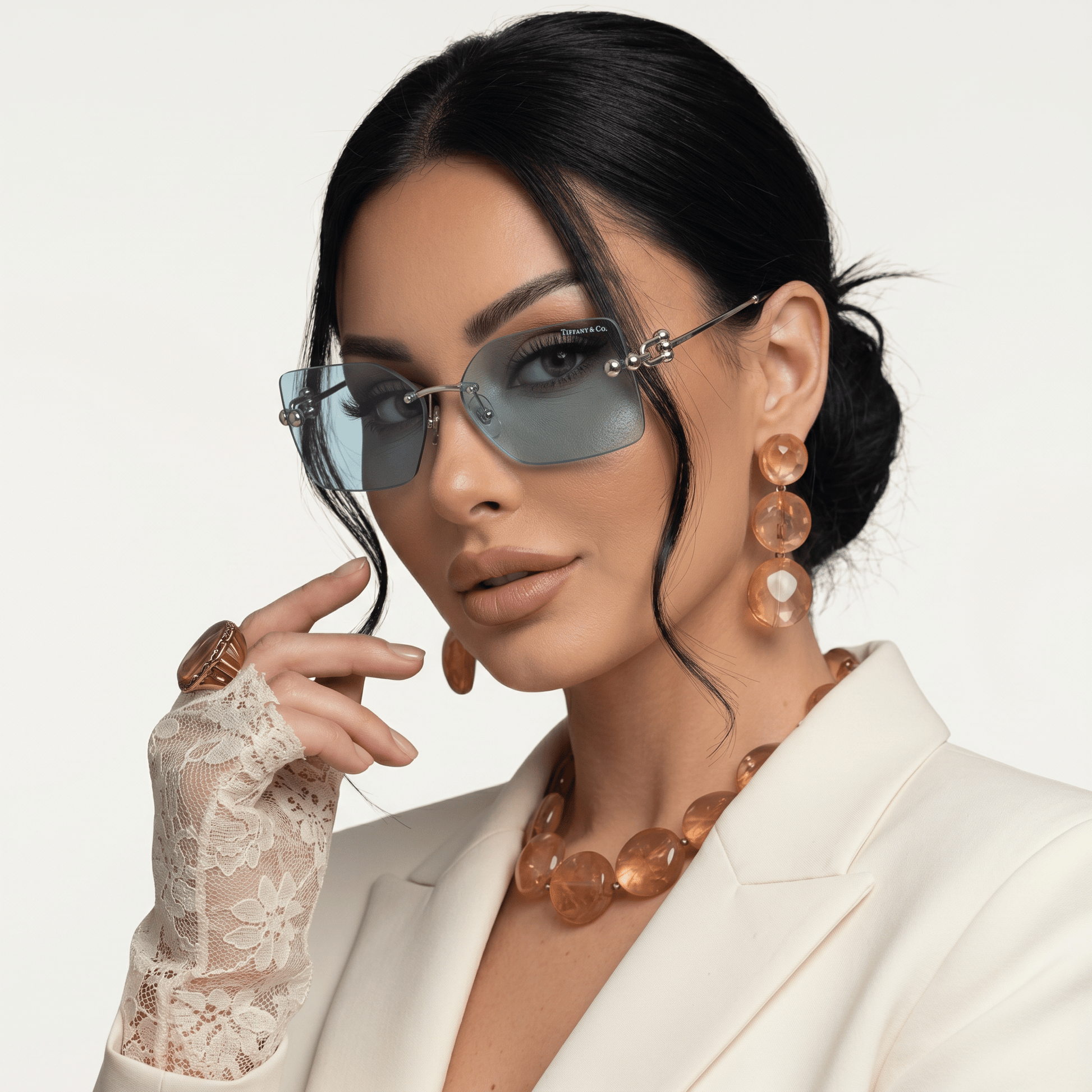 Tiff & Co. HardWear Rimless - Vichyluxury