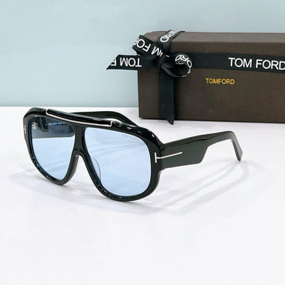 Tom Bold Shield Aviator - Vichyluxury