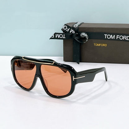 Tom Bold Shield Aviator - Vichyluxury