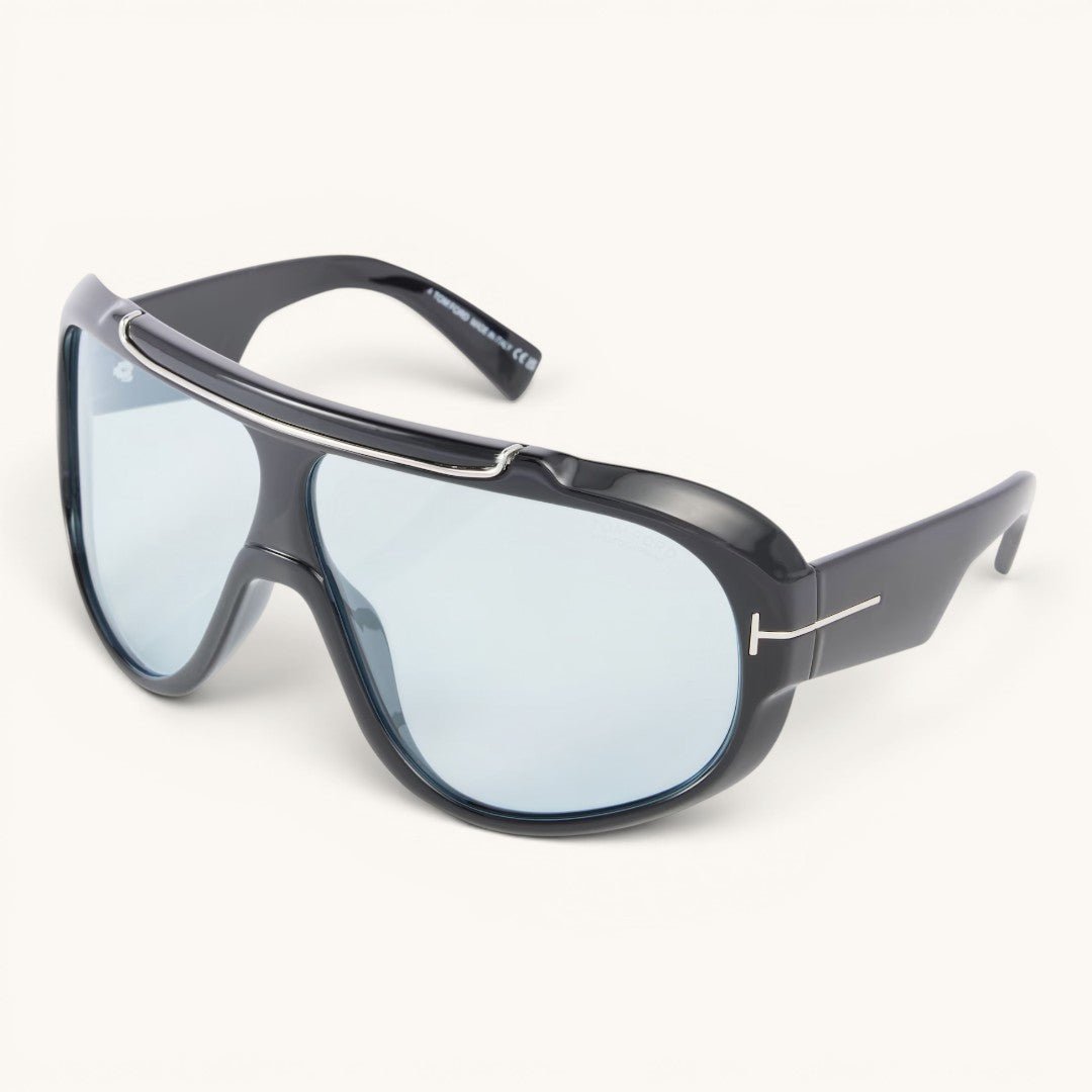 Tom Bold Shield Aviator - Vichyluxury