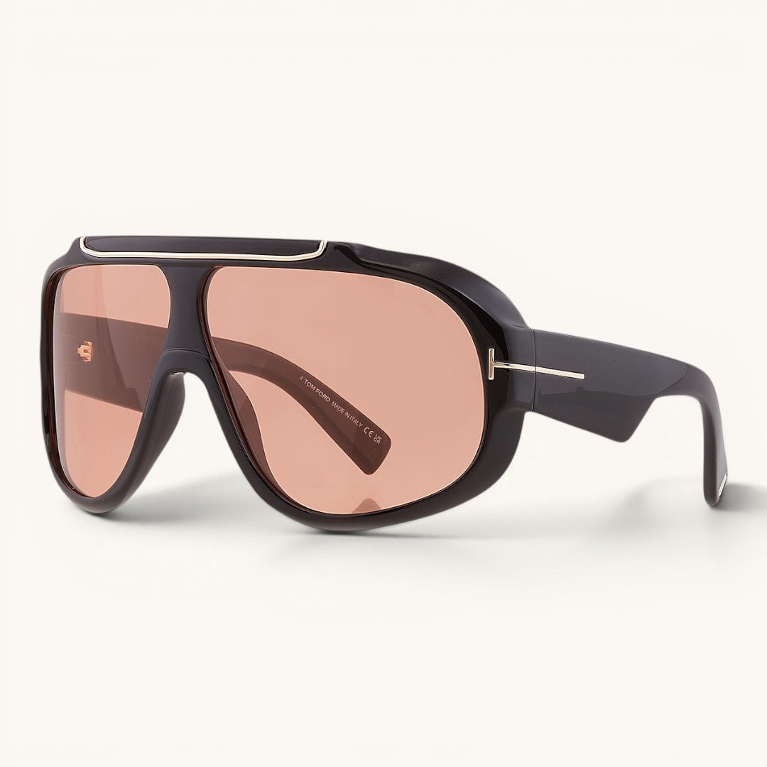 Tom Bold Shield Aviator - Vichyluxury