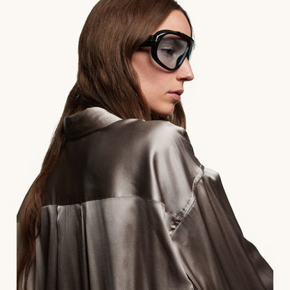 Tom Bold Shield Aviator - Vichyluxury